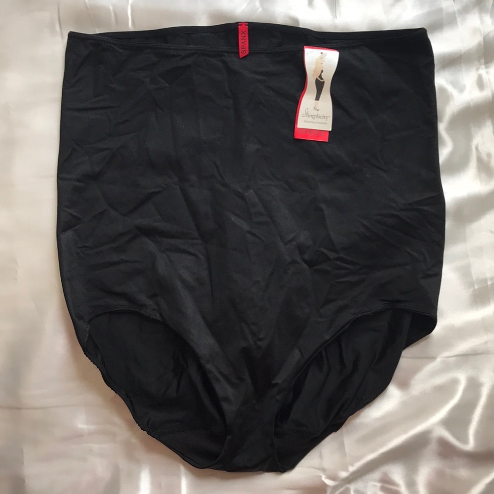 Spanx briefs black 3X NWT